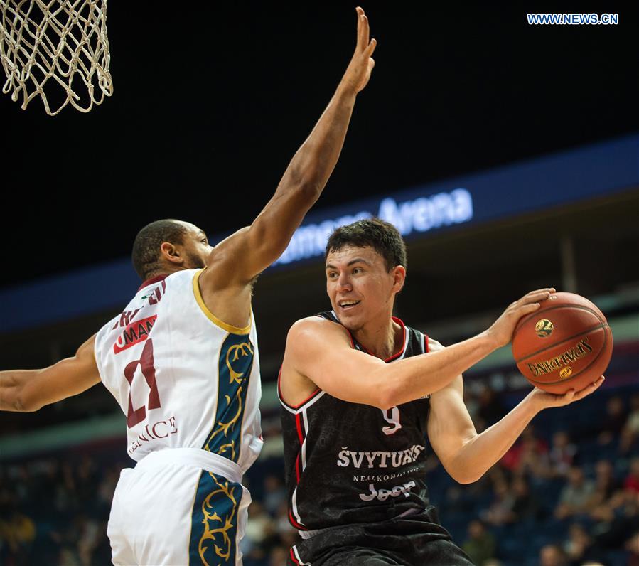 (SP)LITHUANIA-VILNIUS-BASKETBALL-EUROCUP-RYTAS VILNIUS VS UMANA REYER VENICE 