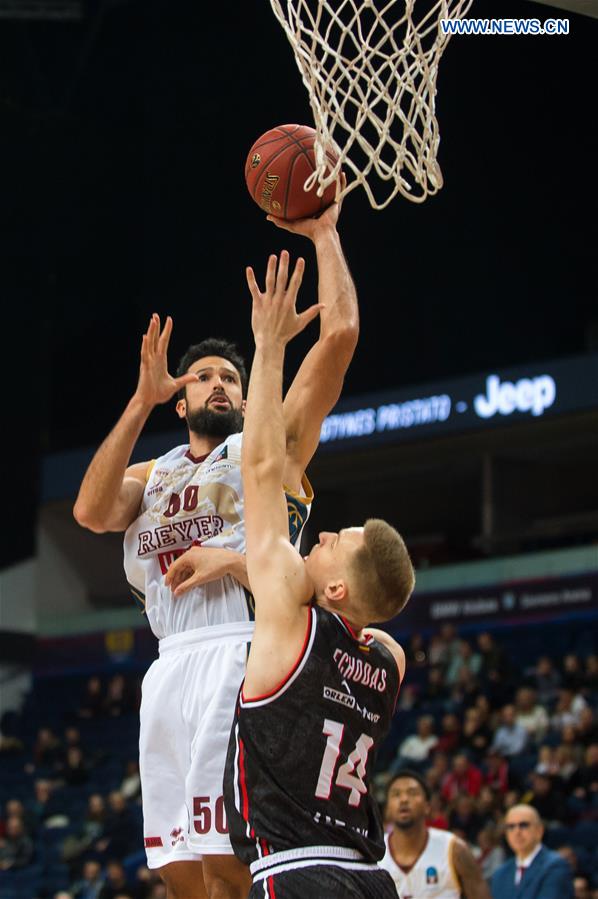 (SP)LITHUANIA-VILNIUS-BASKETBALL-EUROCUP-RYTAS VILNIUS VS UMANA REYER VENICE 