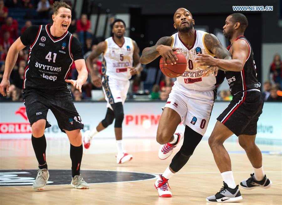 (SP)LITHUANIA-VILNIUS-BASKETBALL-EUROCUP-RYTAS VILNIUS VS UMANA REYER VENICE 