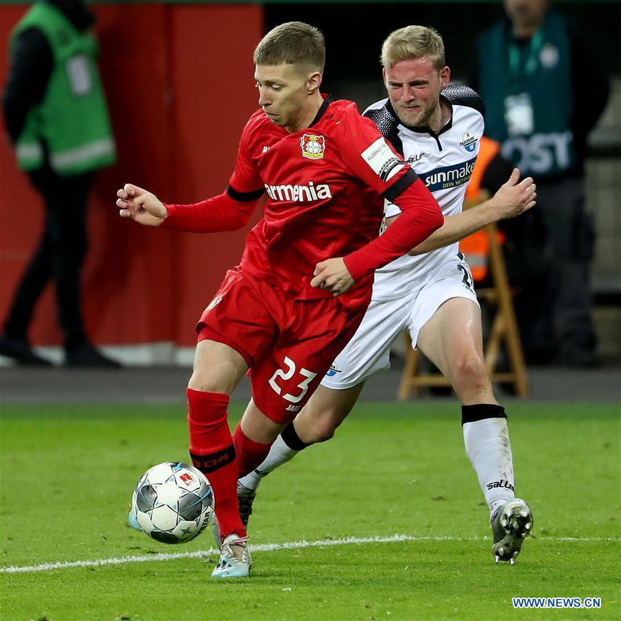 (SP)GERMANY-LEVERKUSEN-SOCCER-GERMAN CUP-LEVERKUSEN VS PADERBORN