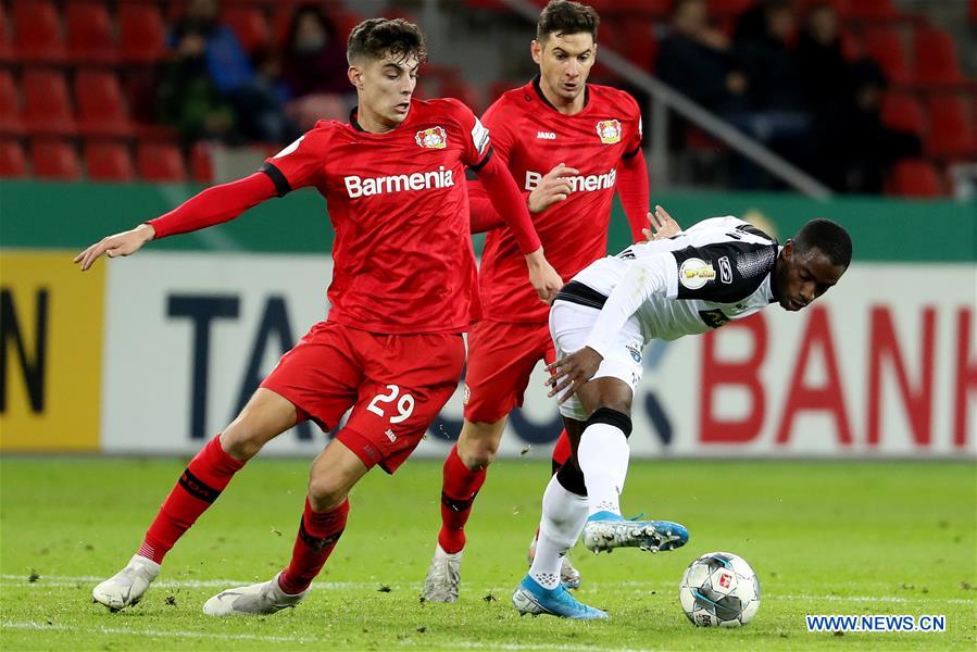 (SP)GERMANY-LEVERKUSEN-SOCCER-GERMAN CUP-LEVERKUSEN VS PADERBORN