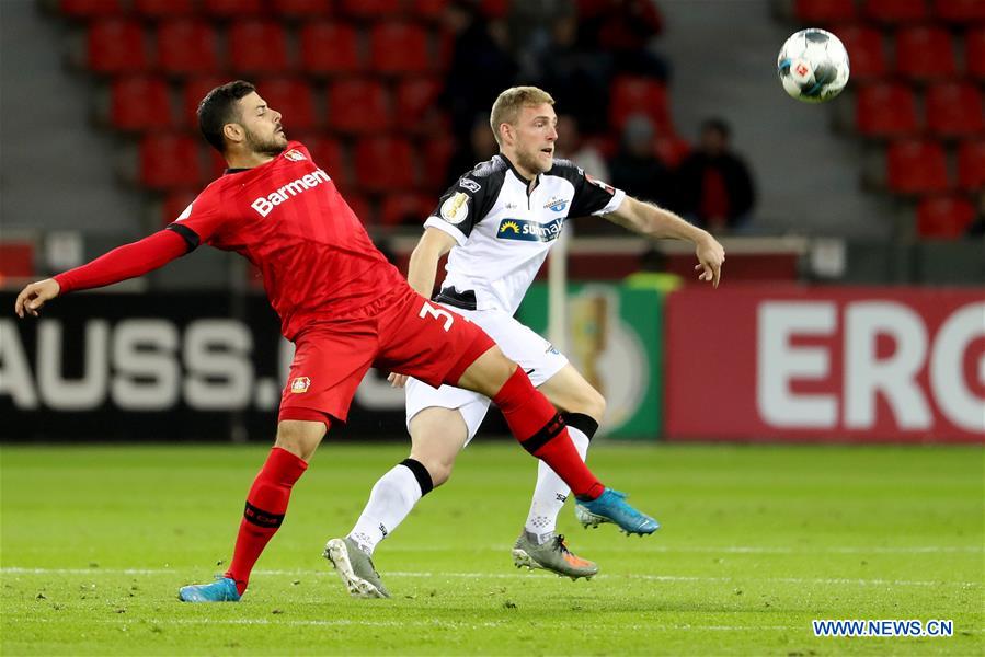 (SP)GERMANY-LEVERKUSEN-SOCCER-GERMAN CUP-LEVERKUSEN VS PADERBORN