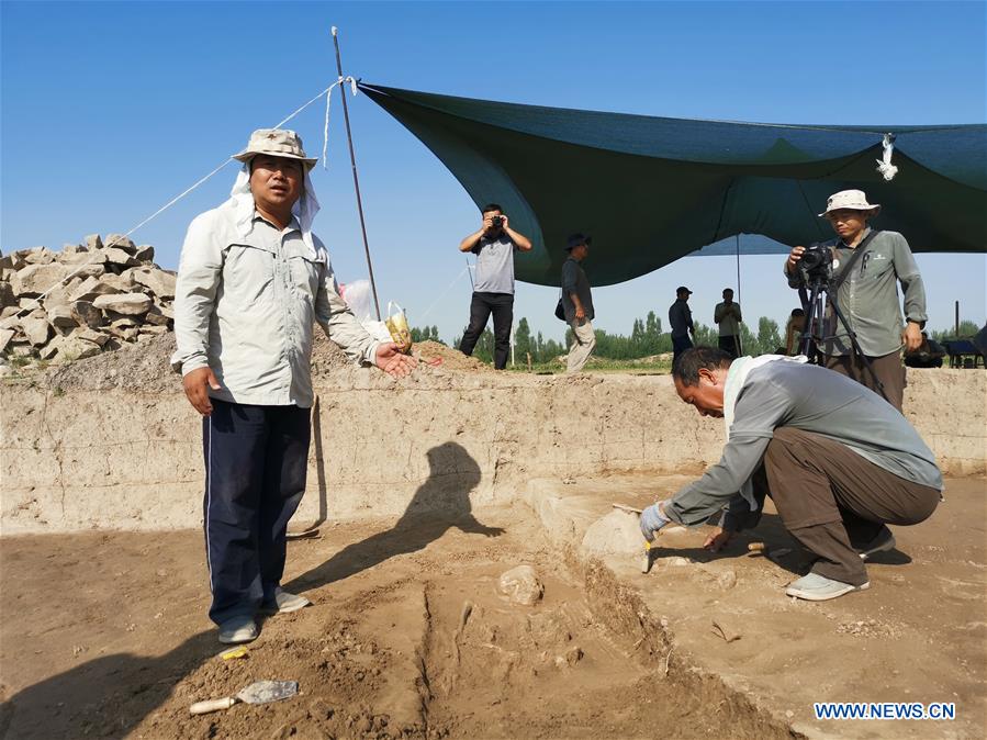 UZBEKISTAN-MINGTEPA ANCIENT CITY-CHINA-ARCHAEOLOGICAL COOPERATION