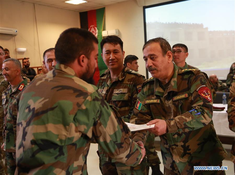 AFGHANISTAN-KABUL-SPECIAL FORCE-GRADUATION