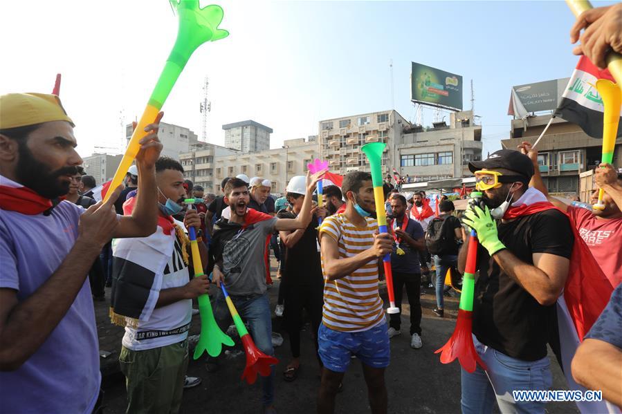IRAQ-BAGHDAD-PROTEST