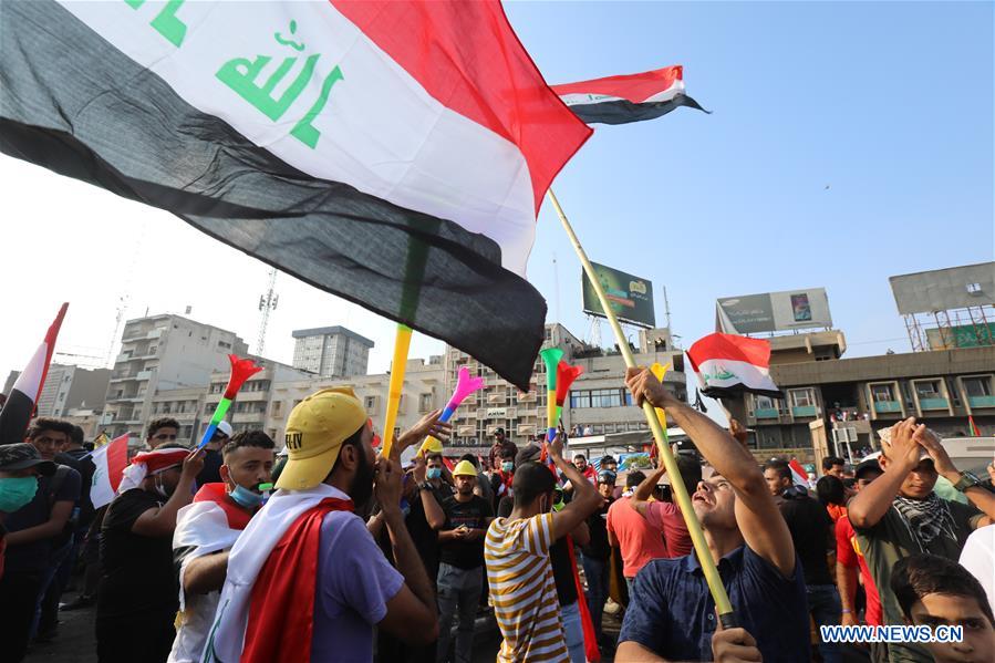 IRAQ-BAGHDAD-PROTEST