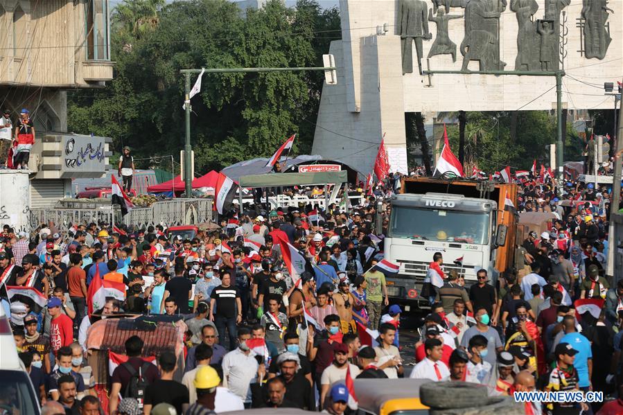 IRAQ-BAGHDAD-PROTEST