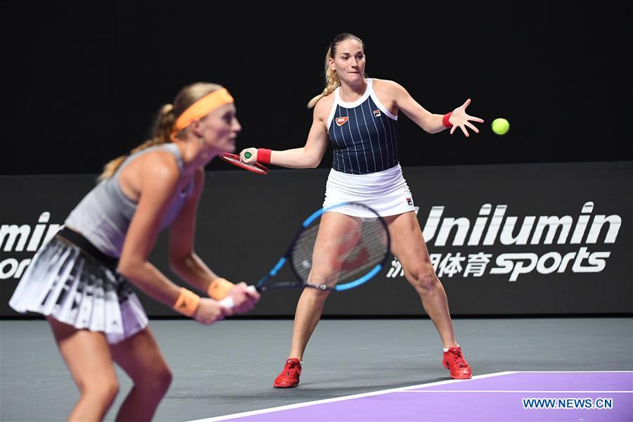 (SP)CHINA-SHENZHEN-TENNIS-WTA TOUR FINALS-DOUBLES(CN)