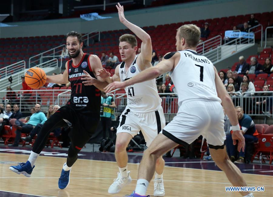(SP)LATVIA-RIGA-BASKETBALL-EUROPE CHAMPIONS LEAGUE-VEF RIGA VS NYMBURK