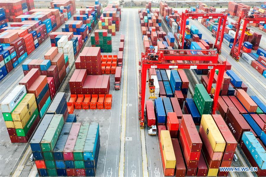 CHINA-JIANGSU-SUZHOU-TAICANG PORT-CARGO THROUGHPUT (CN)