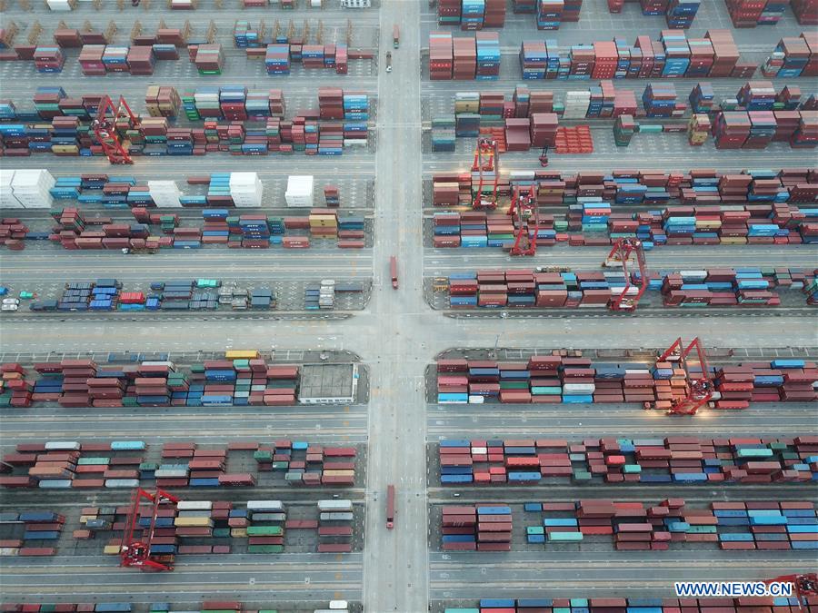 CHINA-JIANGSU-SUZHOU-TAICANG PORT-CARGO THROUGHPUT (CN)