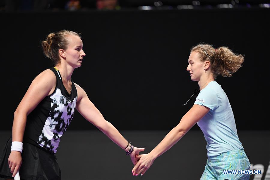 (SP)CHINA-SHENZHEN-TENNIS-WTA TOUR FINALS-DOUBLES(CN)