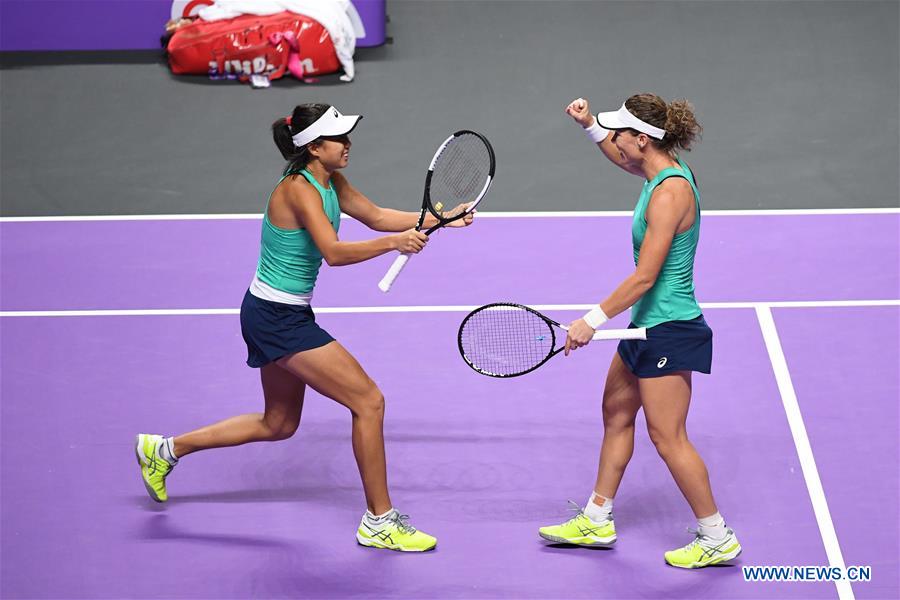 (SP)CHINA-SHENZHEN-TENNIS-WTA TOUR FINALS-DOUBLES(CN)