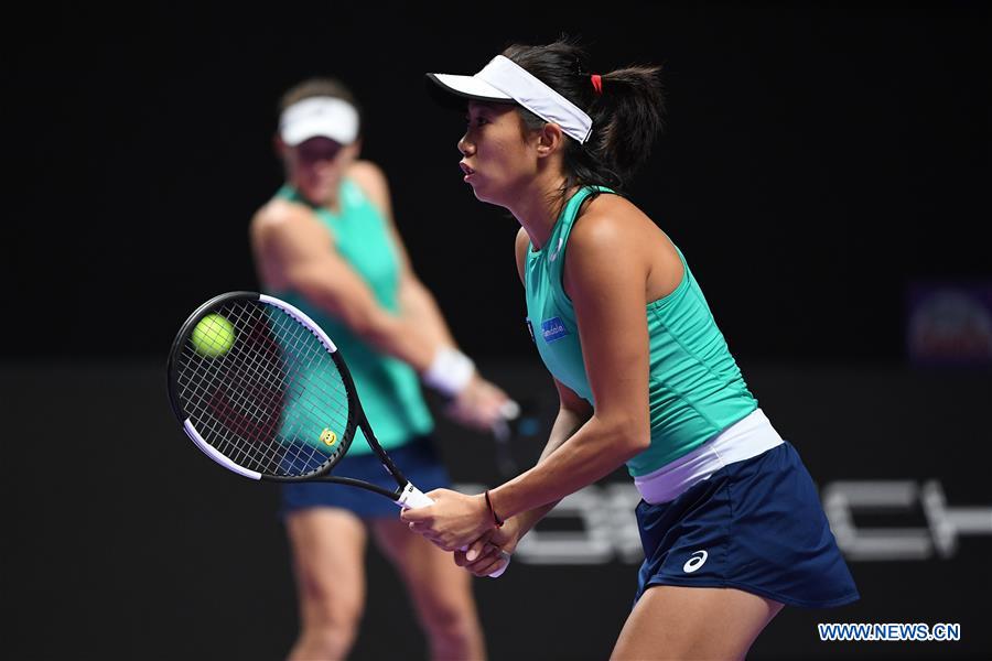 (SP)CHINA-SHENZHEN-TENNIS-WTA TOUR FINALS-DOUBLES(CN)
