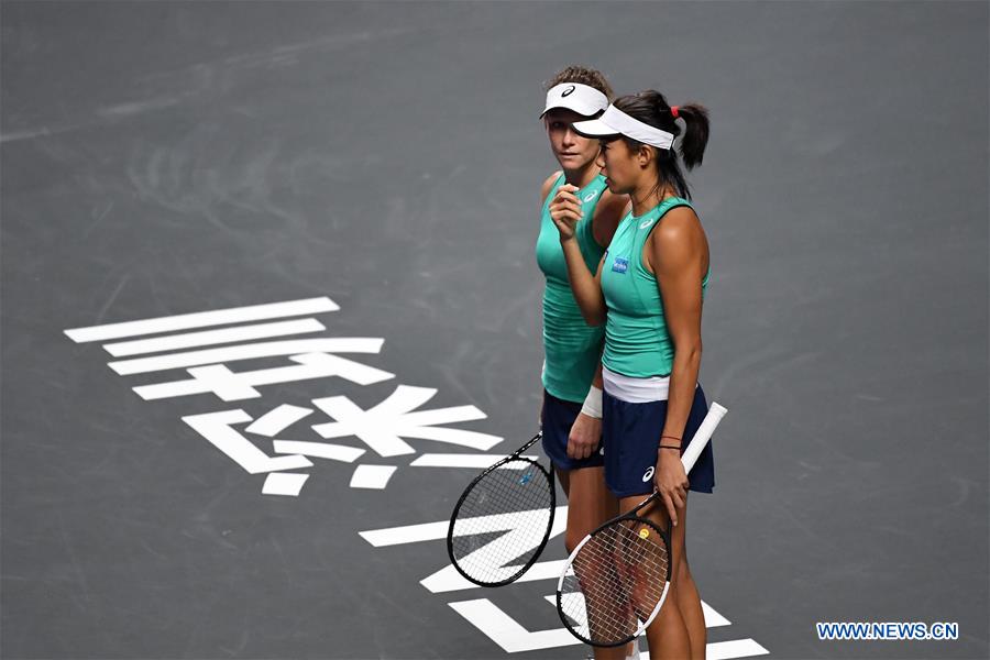 (SP)CHINA-SHENZHEN-TENNIS-WTA TOUR FINALS-DOUBLES(CN)