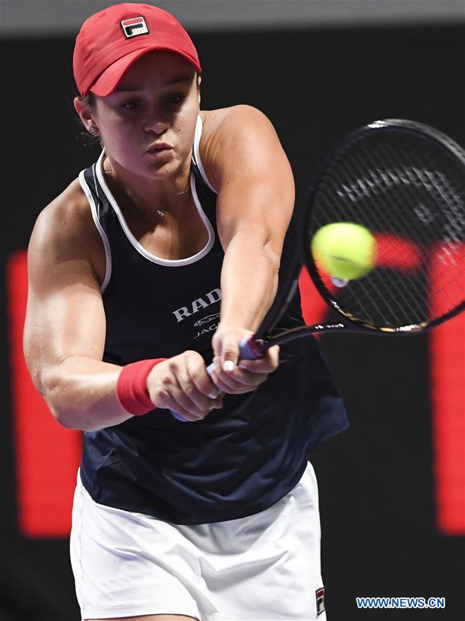 (SP)CHINA-SHENZHEN-TENNIS-WTA TOUR FINALS-SINGLES(CN)