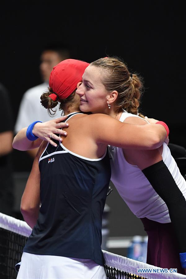 (SP)CHINA-SHENZHEN-TENNIS-WTA TOUR FINALS-SINGLES(CN)