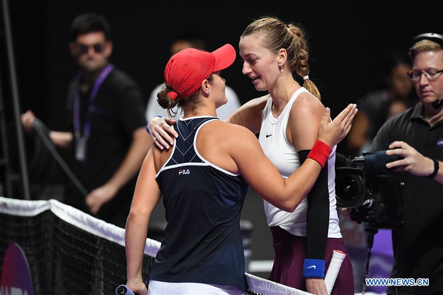 (SP)CHINA-SHENZHEN-TENNIS-WTA TOUR FINALS-SINGLES(CN)