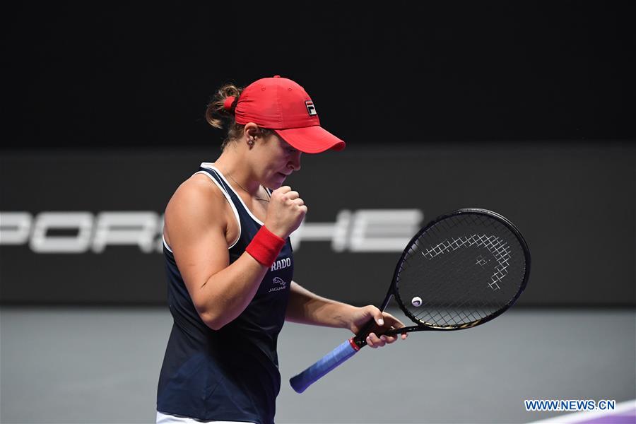 (SP)CHINA-SHENZHEN-TENNIS-WTA TOUR FINALS-SINGLES(CN)