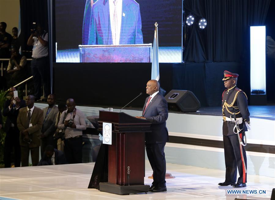 BOTSWANA-PRESIDENT-INAUGURATION