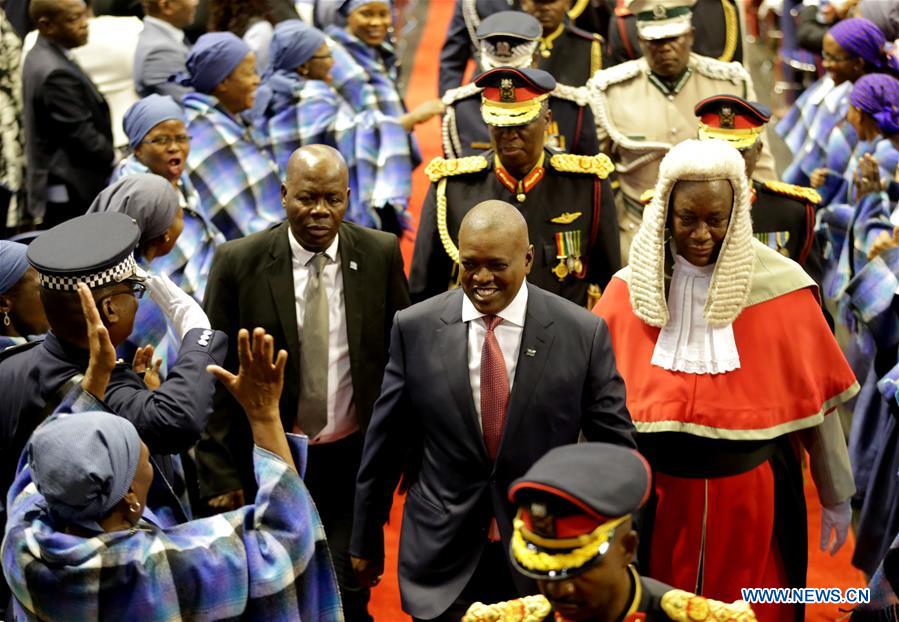 BOTSWANA-PRESIDENT-INAUGURATION