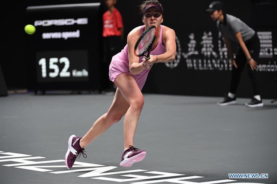 (SP)CHINA-SHENZHEN-TENNIS-WTA TOUR FINALS-SINGLES(CN)