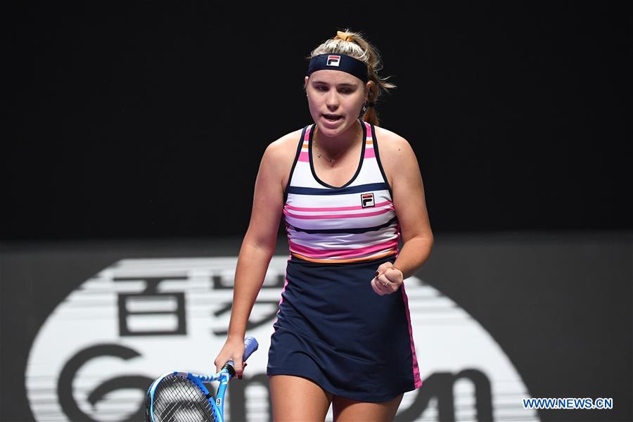 (SP)CHINA-SHENZHEN-TENNIS-WTA TOUR FINALS-SINGLES(CN)