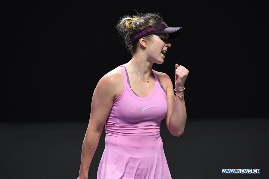 (SP)CHINA-SHENZHEN-TENNIS-WTA TOUR FINALS-SINGLES(CN)