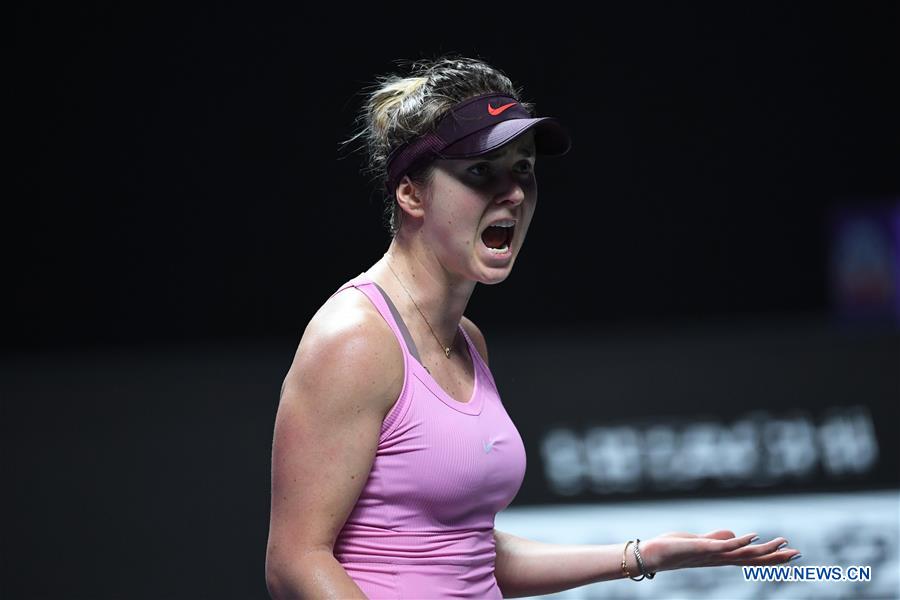 (SP)CHINA-SHENZHEN-TENNIS-WTA TOUR FINALS-SINGLES(CN)