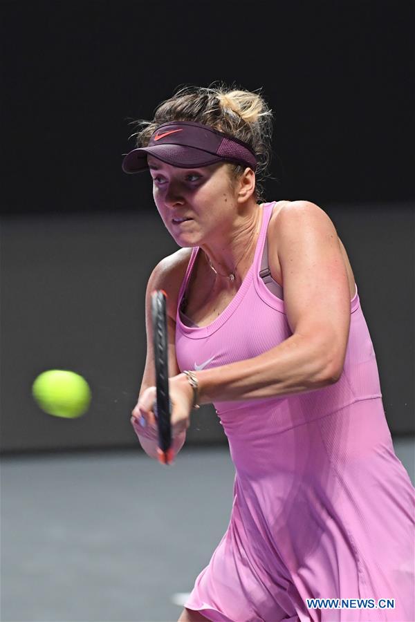 (SP)CHINA-SHENZHEN-TENNIS-WTA TOUR FINALS-SINGLES(CN)