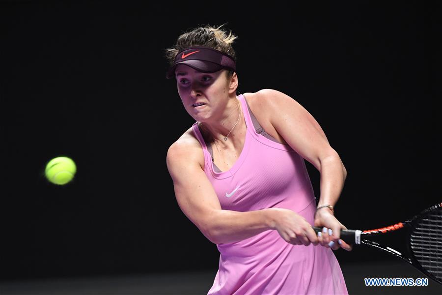 (SP)CHINA-SHENZHEN-TENNIS-WTA TOUR FINALS-SINGLES(CN)