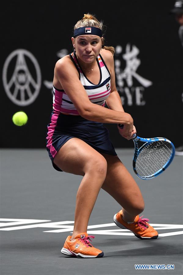 (SP)CHINA-SHENZHEN-TENNIS-WTA TOUR FINALS-SINGLES(CN)