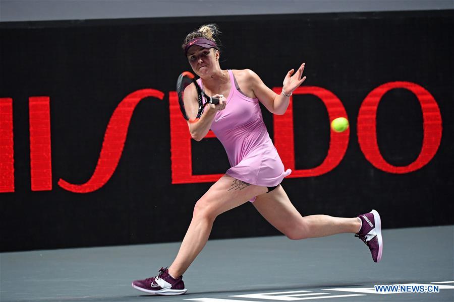 (SP)CHINA-SHENZHEN-TENNIS-WTA TOUR FINALS-SINGLES(CN)