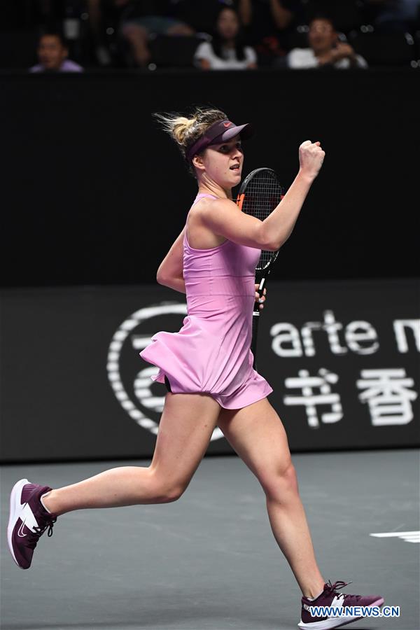 (SP)CHINA-SHENZHEN-TENNIS-WTA TOUR FINALS-SINGLES(CN)