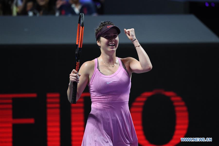 (SP)CHINA-SHENZHEN-TENNIS-WTA TOUR FINALS-SINGLES(CN)