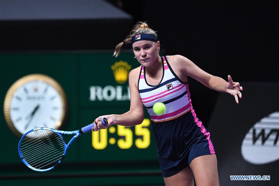 (SP)CHINA-SHENZHEN-TENNIS-WTA TOUR FINALS-SINGLES(CN)