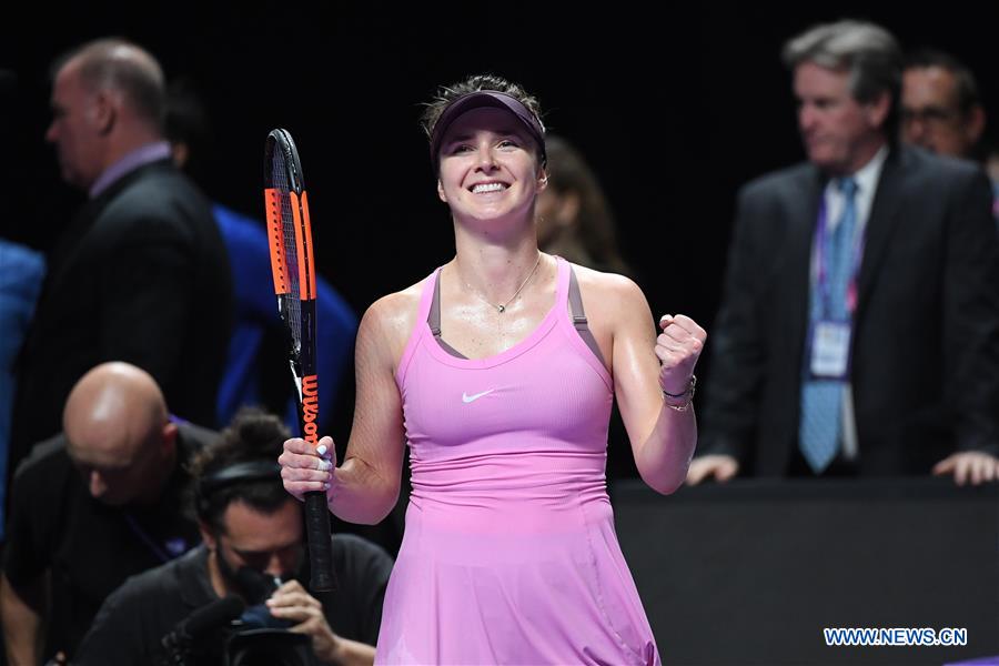 (SP)CHINA-SHENZHEN-TENNIS-WTA TOUR FINALS-SINGLES(CN)