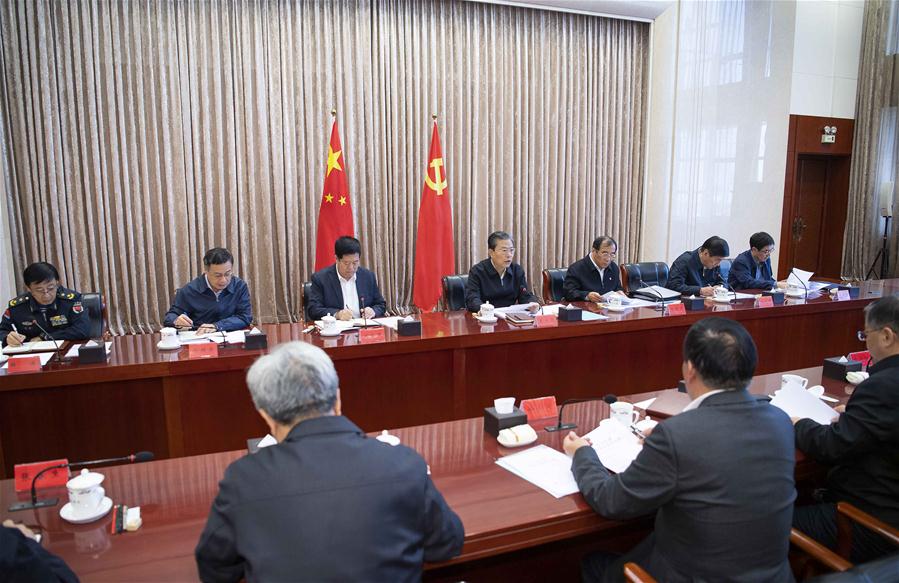 CHINA-BEIJING-ZHAO LEJI-MEETING (CN)