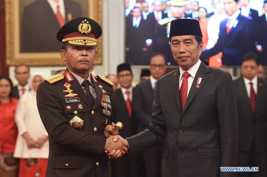 INDONESIA-JAKARTA-NEW POLICE CHIEF-INAUGURATION