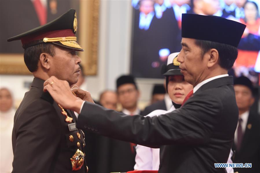 INDONESIA-JAKARTA-NEW POLICE CHIEF-INAUGURATION
