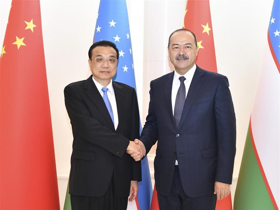 UZBEKISTAN-TASHKENT-CHINA-LI KEQIANG-PM-TALKS