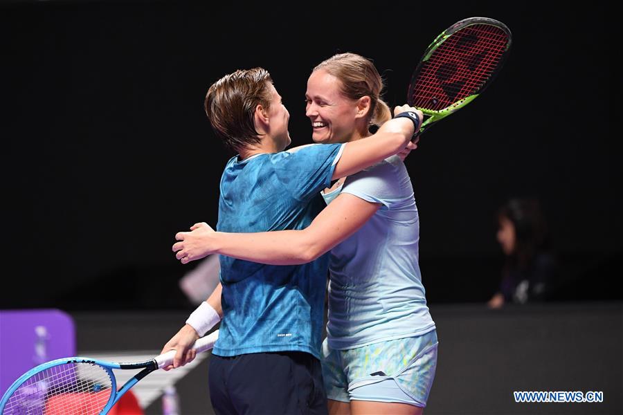 (SP)CHINA-SHENZHEN-TENNIS-WTA TOUR FINALS-DOUBLES(CN)