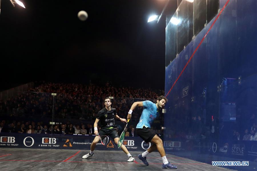 (SP)EGYPT-GIZA-MEN'S EGYPTIAN SQUASH OPEN-FINAL