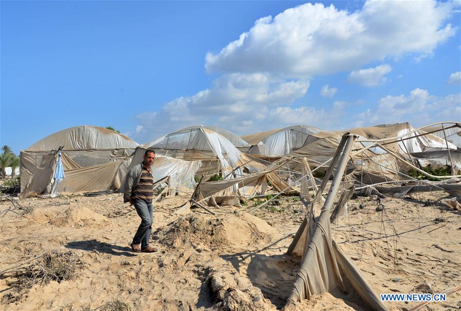 MIDEAST-GAZA-AIRSTRIKE