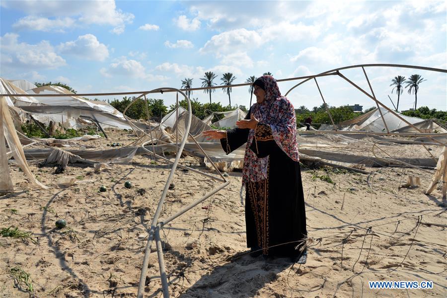 MIDEAST-GAZA-AIRSTRIKE