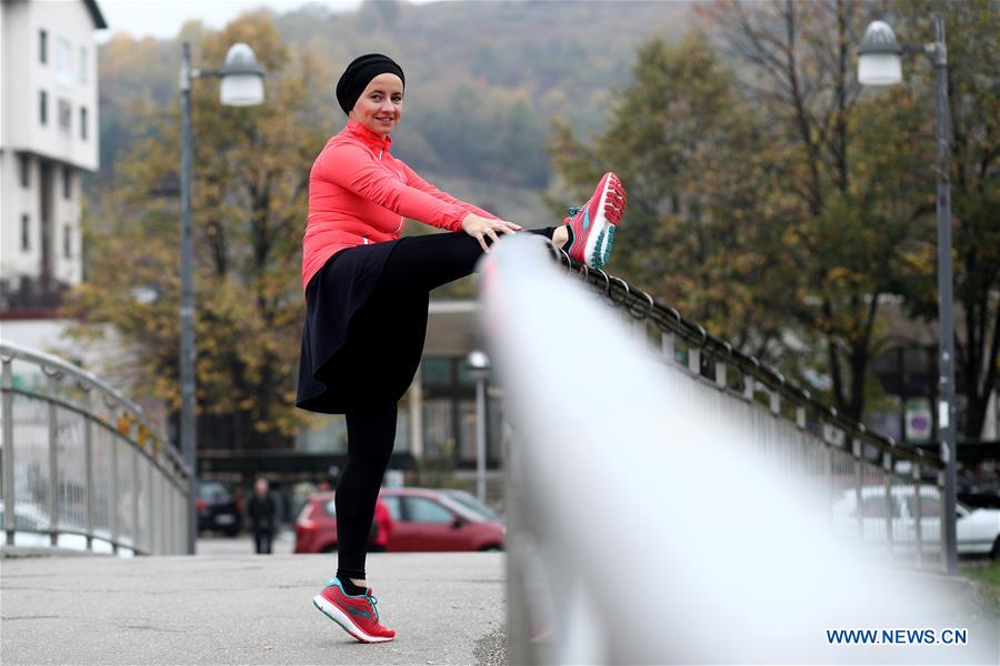 (SP)BOSNIA AND HERZEGOVINA-SARAJEVO-MARATHON-NUDZEJMA SOFTIC
