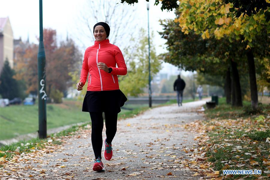 (SP)BOSNIA AND HERZEGOVINA-SARAJEVO-MARATHON-NUDZEJMA SOFTIC