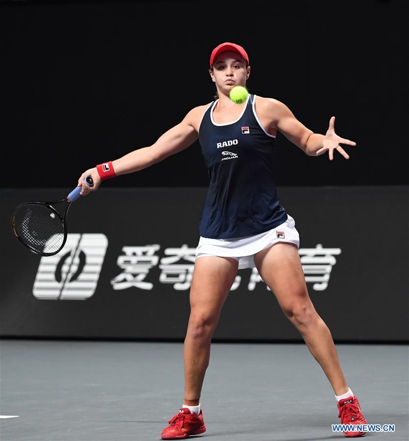 (SP)CHINA-SHENZHEN-TENNIS-WTA TOUR FINALS-SINGLES(CN)