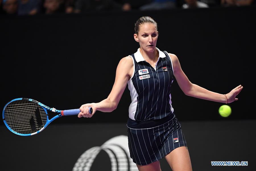 (SP)CHINA-SHENZHEN-TENNIS-WTA TOUR FINALS-SINGLES(CN)