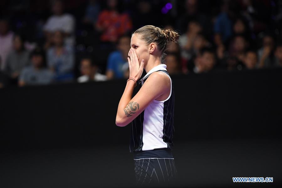 (SP)CHINA-SHENZHEN-TENNIS-WTA TOUR FINALS-SINGLES(CN)